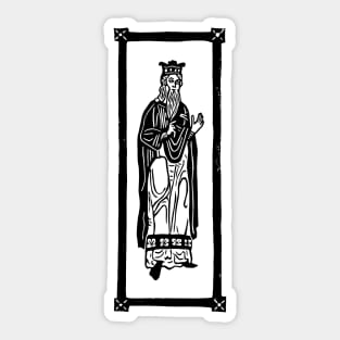 Medieval King Sticker